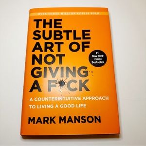NWT “The Subtle Art of Not Giving a F*ck” Hardcover